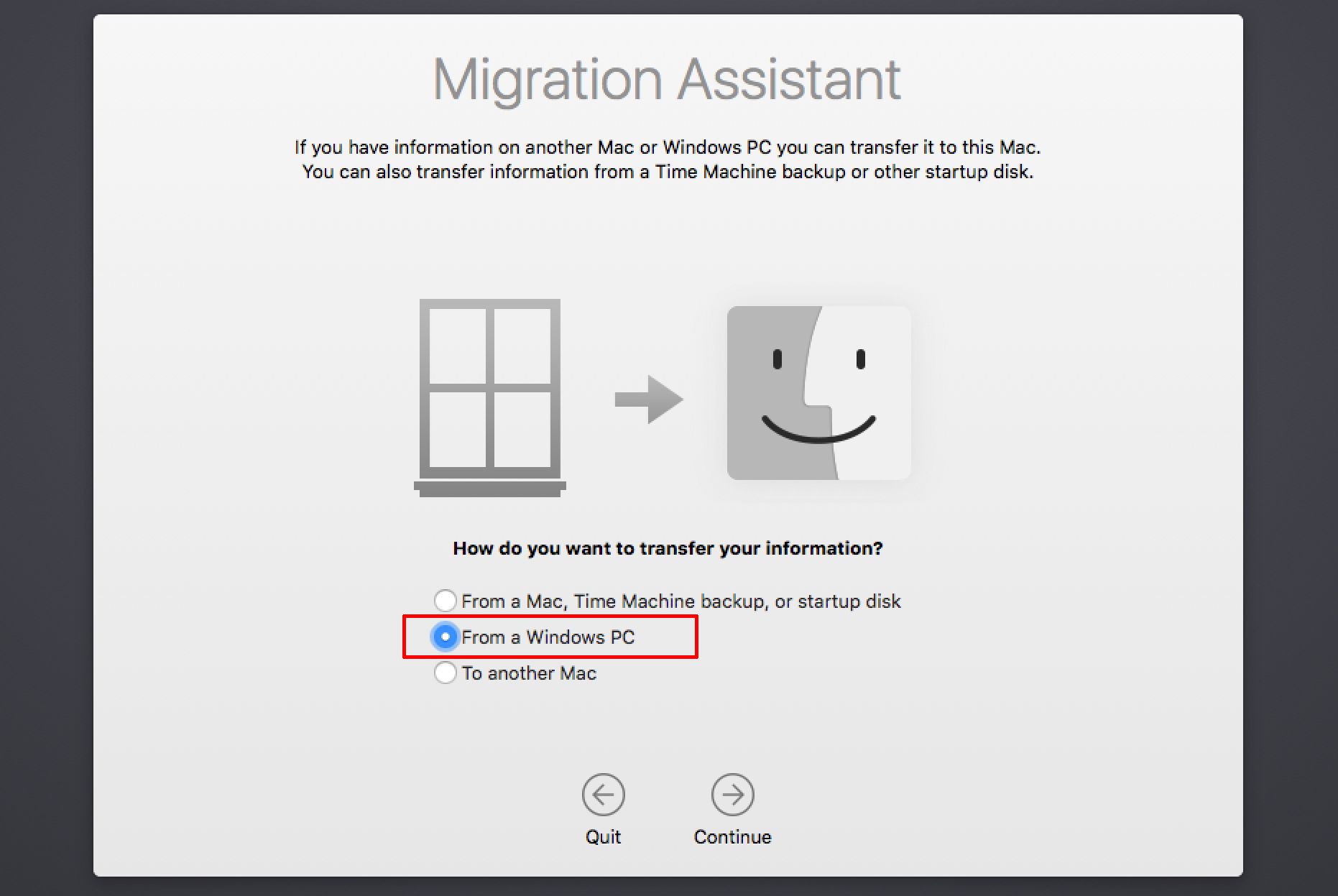 Mac migration assistant vs manual