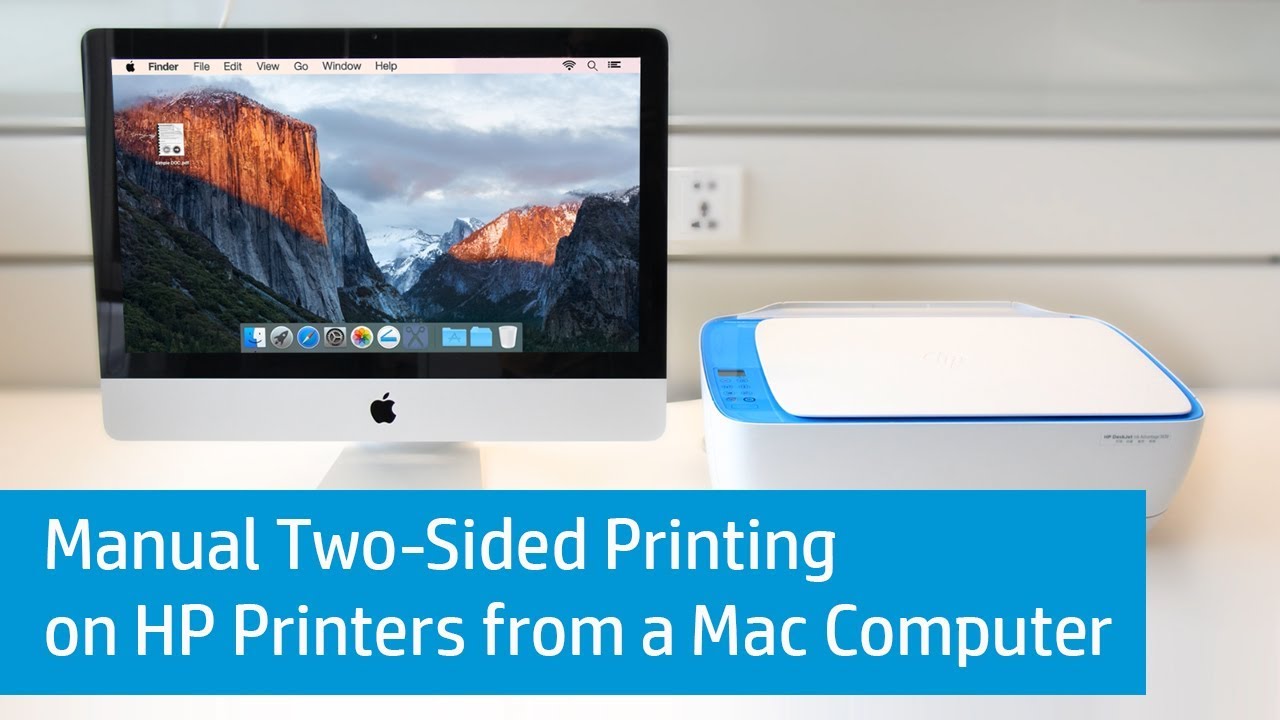 how to print two sided on mac air